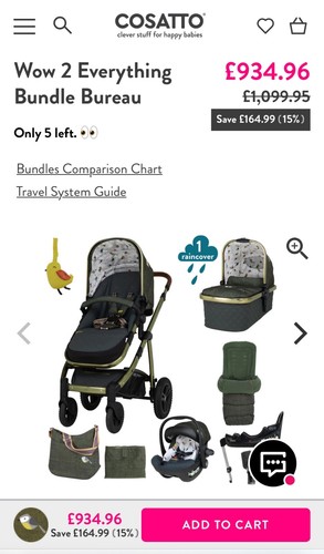 Cosatto wow special edition - wow, 2