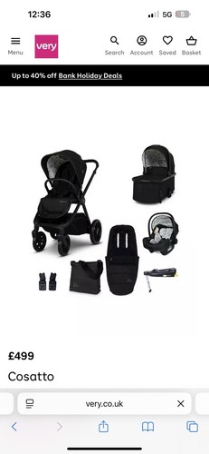 Cosatto giggle travel system - cosatto, 4